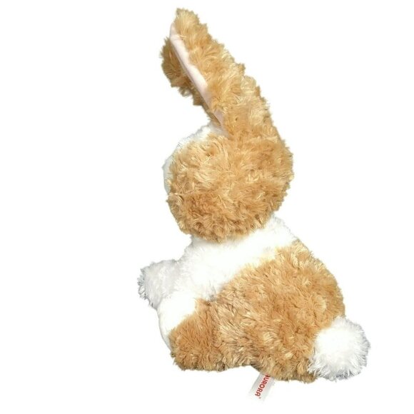 Aurora Bunny Rabbit Plush Stuffed Animal White Brown 2017 Realistic - Picture 3 of 8